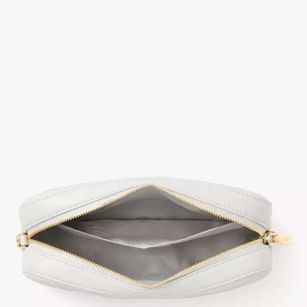 Kate Spade Mini Camera Crossbody Light Gray - Picture 5 of 10